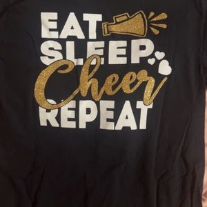Gildan Eat, Sleep, Cheer, Repeat T-Shirt